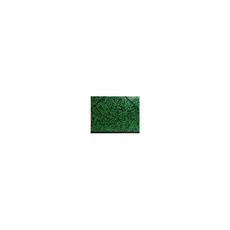 Exacompta  Carton à dessin Annonay avec élastiques 26x33 cm - Pour formats A4 et 24x32 cm Vert