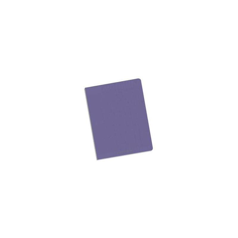 Cahier polypro 24X32 PP Violet 90G 96P 5x5