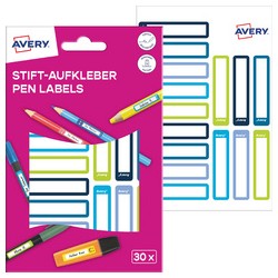 Étiquette stylos avery pour...