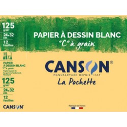 Papier dessin blanc Canson...